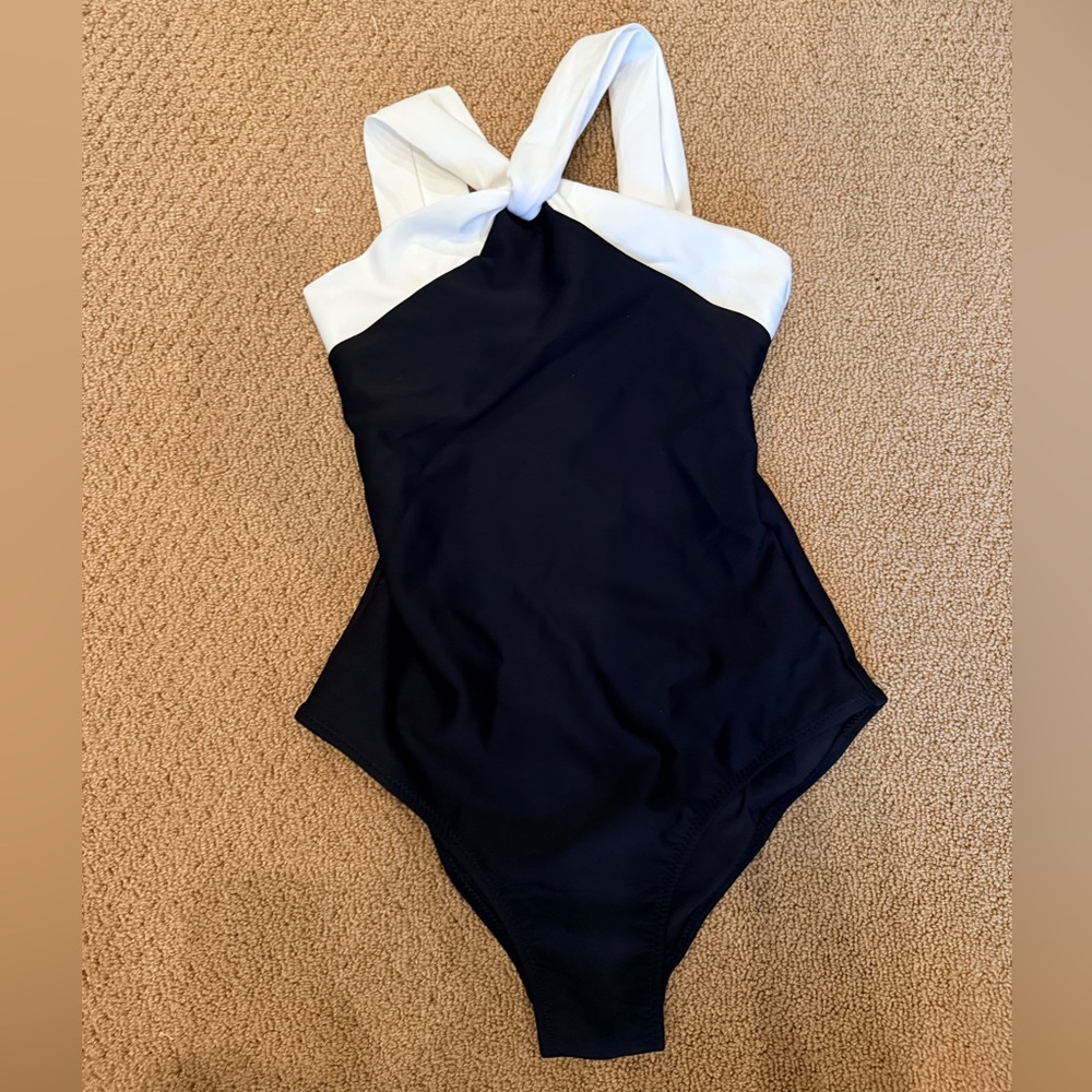 Kids Black and White One Piece Swimsuit NWT!!!
